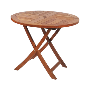 Teak Bistrotisch gross 1